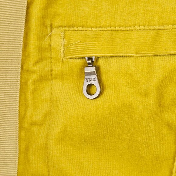 Womens 6 Jacket Corduroy Utility Fairy Grunge Mustard Indie Boho Chic Coastal - Picture 14 of 16